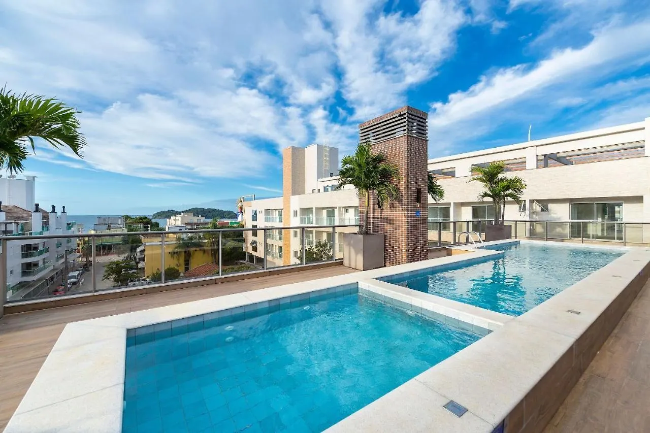 Lejlighed Porto Madero 104 - Apartamento No Centro De Bombinhas - Rooftop Com Piscina E Academia - A Poucos Metros Da Praia -