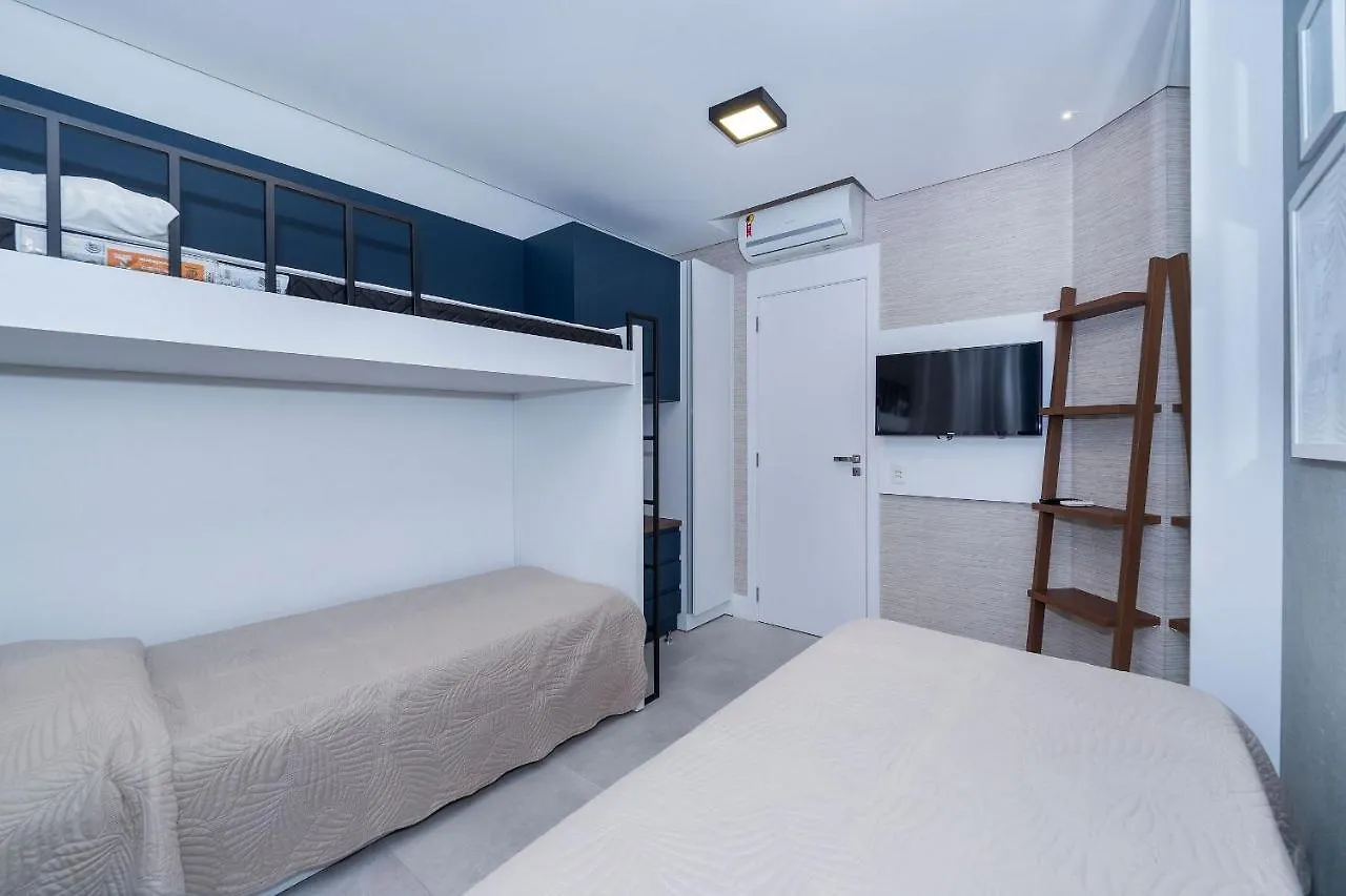 Lejlighed Porto Madero 104 - Apartamento No Centro De Bombinhas - Rooftop Com Piscina E Academia - A Poucos Metros Da Praia -